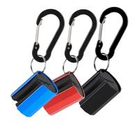 NOLITOY 3Pcs Portable Fishing Rod Clips Hanging Holders Lightweight Fixators for Fly Rod Lure Pole Secure Storage with Hook for Outdoor Anglers