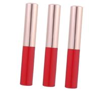 NOLITOY 3Pcs Portable Lip Brush Applicator for Women Versatile Silicone Lip Gloss Applicator with Cover for Lipstick Concealer and Blending Travel Friendly Makeup Brush