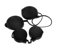 NOLITOY 3pcs Rubber Binocular Caps Protective Eyepiece Lens Covers Fit Compact Outdoor Lens Guards for Bird Watching Hiking Travel