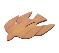 NOLITOY 3pcs Rustic Wooden Dove Wall Decor Intricate Carved Bird Wall Art Ornament for Home Nursery School Decorative Peace Pigeon Hanging Accent with Traditional and Modern Design