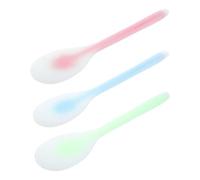 NOLITOY 3pcs Silicone Massage Pat Body Beating Sticks 38cm Back and Shoulder Massager Hammer Set for Acupoint Therapy and Muscle Relaxation in Red Green Blue