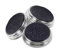 NOLITOY 3pcs Small Blue Sandstone Trumpet Button Buckle Musical Instrument Accessories Trumpet Finger Buttons Replacement for Brass Players