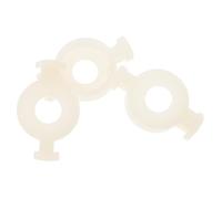 NOLITOY 3pcs Small Trumpet Valve Button Spring Pads Replacement, Musical Instrument Valve Spring Supporting Pieces for B-flat Trumpet Repair and Maintenance