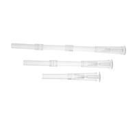 NOLITOY 3pcs Transparent Fountain Nozzle for Garden Fish Tanks Indoor Outdoor Water Features Decorative Mushroom Spray Head with Natural Flow Effect and Easy Installation Compatible Fluid