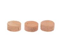 NOLITOY 3pcs Trombone Water Key Cork Pads Replacement Softwood Cushions for Brass Instruments Medium B♭ Tenor Trombone Accessories
