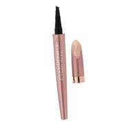 NOLITOY 4 Fork Tip Microblading Eyebrow Pencil Waterproof Liquid Brow Pen Deep Brown Shade Smooth Waterproof Makeup for Natural Hair Stroke Brows