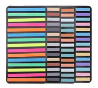 NOLITOY 4 Sets of Colorful Sticky Reading Strips, Fine Adhesive Bookmarks for Guided Reading and Note Taking, Portable Practical Tabs for Students and Book Lovers