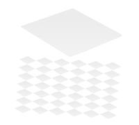 NOLITOY 400 Pcs Quilting Paper Templates Lightweight Sewing Piecing Paper for DIY Patchwork Crafts Versatile Shapes for Sewing Classes and Creative Design Projects