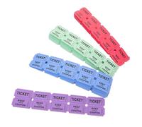 NOLITOY 400pcs Raffle Tickets Set for Parties Carnivals Auctions Multi Event Use Easy Organization Interactive Fun and Streamlined Entry System for Prize Draws and Entertainment