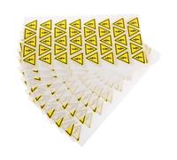 NOLITOY 400pcs Self Adhesive Electrical Safety Triangle Warning Labels Outdoor Indoor Caution Stickers for Electrical Boxes and Panels Strong Adhesive Risk Prevention Signs