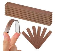 NOLITOY 40pcs Black Walnut PVC Dollhouse Flooring Tiles Self-Adhesive Miniature Floor Decor for Tiny Dollhouse Accessories and DIY Building Kits