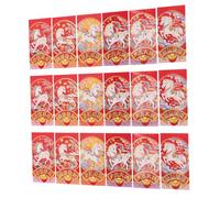 NOLITOY 48pcs Horse Year Red Envelopes Creative Cartoon Design Luck Money Packets for Chinese Lunar Year Spring Festival Blessing Cash Holders