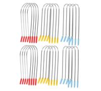 NOLITOY 48pcs Hot Curler Clips Replacement for Electric Curlers Clips for Hair Rollers for Women for Daily Styling and Volumizing Hair Random Color