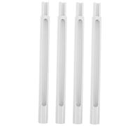 NOLITOY 4pcs Baby Crib Mobile Accessory Rod Extended Pole with Height Adjustment Stable Installation Plastic Replacement Rod for Baby Crib Mobile Toys Travel Relocation