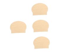 NOLITOY 4pcs Bald Cap for Adults Skull Wig Hat for Cosplay Stage Parties Bald Caps for Creative Makeup Costume Accessories