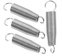 NOLITOY 4pcs Bass Drum Pedal Springs High Strength Tensioner Kit Replacement Accessories for Jazz Rock Percussion Foot Pedal Easy to Install and Elasticity