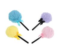 NOLITOY 4pcs Beauty Sponge Fluffy Powder Puff Makeup Applicator for Loose Foundation Contouring Skin-friendly Cosmetic