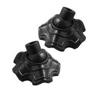 NOLITOY 4pcs Black Chair Leg Caps for Outdoor Moon Chairs Anti-sinking Plastic Feet Covers Fit with Easy Attachment Portable Furniture Protectors for Camping and Picnic Use