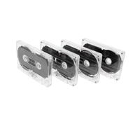 NOLITOY 4PCS Blank Cassette Tapes Audio Recording Tapes for Teaching DIY Retro Party Messages with Clear Sound and Standard Quality