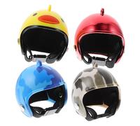 NOLITOY 4pcs Chicken Helmets for Hens Bird Accessories Pet Safety Helmet Pet Hat