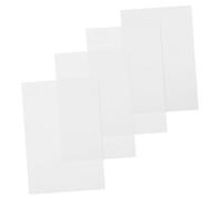 NOLITOY 4pcs Cleaning Card Scanner Reader Cleaner Cards ATM Cleaner Reader Maintenance Credit Currency Counter White Wood Pulp Polyester Mixed Material