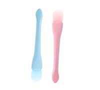 NOLITOY 4Pcs Double Ended Applicator for Facial Masks Skincare Cream and Makeup Foundation Versatile Tool with Spoon End for Easy Application
