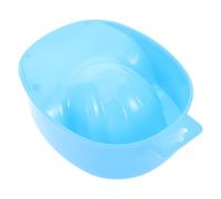 NOLITOY 4pcs Double-layer Plastic Nail Soaking Bowls for Hands and Fingers Manicure Soak Off Tool for Cuticle Softening and Dead Skin Removal Home and Salon Nail Care Supplies