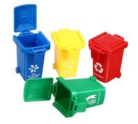 NOLITOY 4Pcs Early Educational Trash Can Garbage Sorting Game for Safe Waste Management for and Environmental Awareness