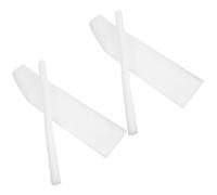 NOLITOY 4PCS Female Sleeve Foam Pad for Hanging Dress Form Straight Shape Clothing Hanger Accessory Anti-slip Long Sleeve Mannequin Pads for Women Tops Display Wide