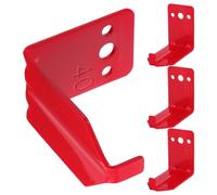 NOLITOY 4Pcs Fire Extinguisher Mount Hooks Wall Bracket Holder for 40Lb Extinguishers Universal Fire Safety Wall Stand