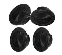 NOLITOY 4pcs Flame Retardant Wire Junction Box with Brushed Seal, Anti-Static Raised Floor Cable Management Grommets for Dust-Proof Server Wire Entry, Fire Retardant Floor Brush for Data