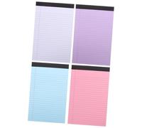 NOLITOY 4pcs Legal Notepads College Ruled Paper Lined Pads for To-do Lists Memo Notes Office Business Use