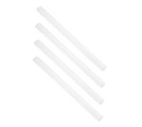 NOLITOY 4pcs Mini Mahjong Tile Ruler U-shaped Acrylic Domino Pusher Trays Compact Portable for Travel Precise Measurement and Easy Storage Mahjong Organizer for Game Players