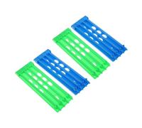 NOLITOY 4pcs Pigeon Foot Ring Holder Rack Plastic Bird Bands Storage Organizer for Racing Pigeons Training Leg Bands Easy Installation Blue Green