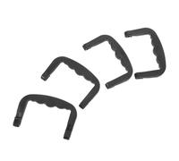 NOLITOY 4pcs Plastic Cage Handles Comfortable Hand Grip Easy Install Black Suitable for Carry Cage Easily and Pet Crates for Dogs Rabbits Chinchillas