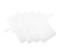 NOLITOY 4pcs Plastic Mesh Canvas Sheets, Mesh Canvas Sheets for Crochet and Cross Stitch, White Plastic, Portable and Easily Cuttable, for Embroidery Projects and Yarn Crafts, Beginners