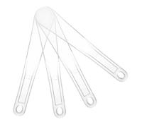 NOLITOY 4pcs Portable Shoe Horn Plastic Small Shoe Horn Handle for Ski Boot and Boy Girl for Travel and Easy Storage