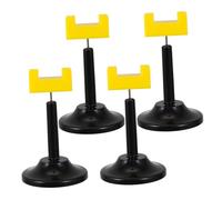 NOLITOY 4pcs Rotating Bracket Physics Class Teaching Aids Friction Electrification Experiment Stand Sturdy Equipment for Junior High School Electrostatic Science Learning