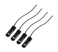 NOLITOY 4pcs Rubber Boat Paddle Latch Fin Fastener Thickened Surfboard Fin Base Components for Stable Stern Rudder Fixing Lightweight Boat Accessory for Paddle Board and Canoe