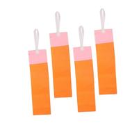 NOLITOY 4pcs Soccer Captain Armbands Elastic Adjustable Slip-resistant Team Leader Bands for Youth Football Training Outdoor Sports