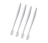 NOLITOY 4Pcs Soft Bristle Toothbrushes for Adults Ergonomic Plastic Handle Bleeding Fine Hair Design Deep Cleaning Sensitive Teeth Gum Care Random Color