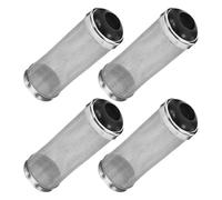 NOLITOY 4pcs Stainless Steel Aquarium Filter Intake Mesh Guard Inner Diameter Protective Cover for Fish and Shrimp Tank Strainers Secure Aquatic Safety and Efficient Filtration Compatible