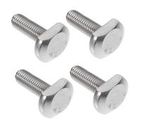 NOLITOY 4pcs Stainless Steel T Bolts Long Head Screws Corrosion Resistant Machine Screws for Roof Rack Carrier Systems and Outdoor Use