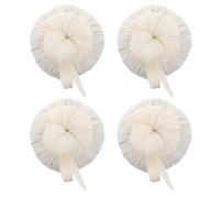 NOLITOY 4pcs Thai Herbal Compress Balls Artemisia Argyi and Nonwoven Fabric for Deep Tissue Therapy and DIY Experience, Portable Massage Accessory Suitable on The Go and Office Use