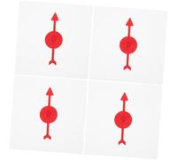 NOLITOY 4pcs Transparent Math Game Turntable with Rotatable Arrows for Classroom Teaching and Party Games Plastic Educational Tool for Problem-solving and Interactive Learning