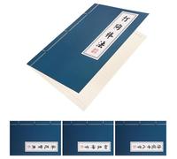 NOLITOY 4Pcs Vintage Chinese Style Martial Arts Notebooks for Students, Lined Writing Notepads with Unique Covers, Practical School Stationery Set for Homework and Calligraphy