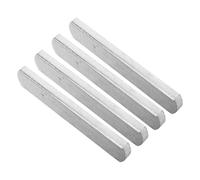 NOLITOY 4pcs Weighted Vest Steel Plates Each Compact Fitness Weights Inserts for Running Endurance Strength Training Muscle Building Exercise