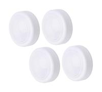 NOLITOY 4pcs Wireless Touch Night Lights Battery-Powered Cordless LED Lamps for Bedroom and Adults Energy-Saving Dimmable Night Lamps with Build