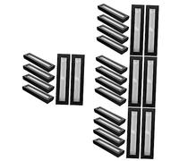 NOLITOY 4sets Transparent Pen Wrapping Box Lightweight Storage Case for Fountain and Gel Pens Practical Design for Easy Organization Students and Professionals 6pcs*4