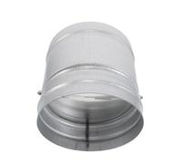 NOLITOY 5 Inch Galvanized Backdraft Damper Vent with Inserted One-Way Airflow Valve for Dryer and Inline Ducting, Vent Deflector Airflow Stopper Suitable for Kitchen Fans and Bathroom